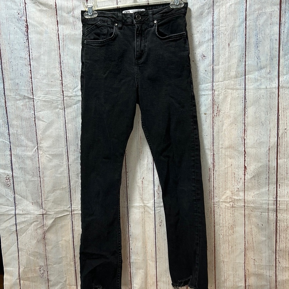 Zara black skinny jeans